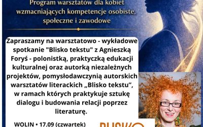 Akademia Kobiet: Warsztaty z Agnieszką Foryś