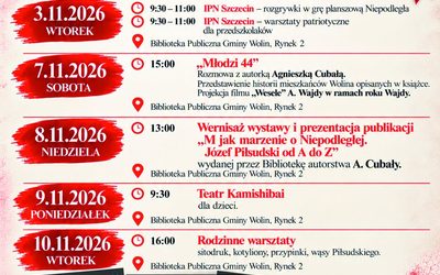 TYDZIEŃ DLA NIEPODLEGŁEJ – świętujmy razem odzyskanie wolności!